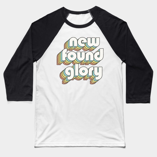 vintage color New Found Glory Baseball T-Shirt by Wizz Ventura